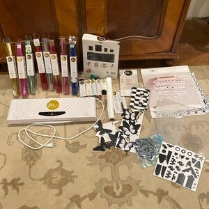 Heidi Swapp Mini Minc Foil Applicator Including Foils Minc Sheets Scrapbook